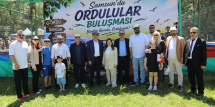 Samsun'da Ordulular Buluşmasında Kardeşlik ve Dayanışmanın Fotoğrafı